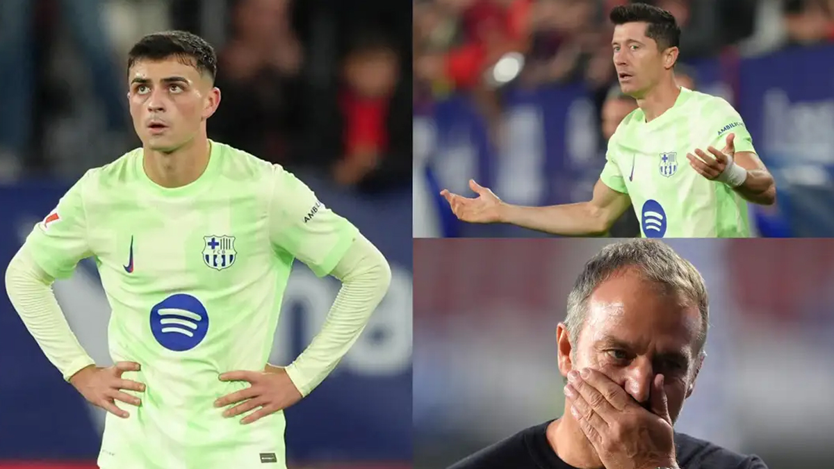 বার্সেলোনাকে ৪-২ গোলে উড়িয়ে দিয়েছে ওসাসুনা