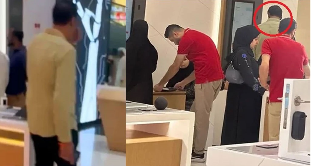 আমিরাতে শপিং সেন্টারে দেখা গেল শামীম ওসমানকে