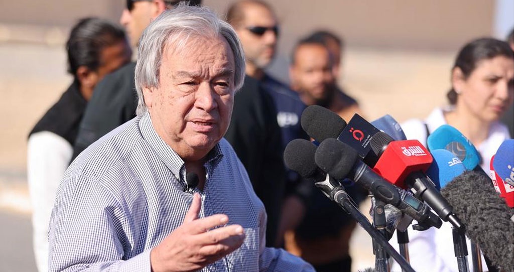 নোবেল পাচ্ছেন জাতিসংঘ মহাসচিব আন্তোনিও গুতেরেস