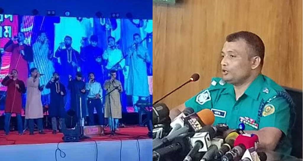 পূজা উদযাপন কমিটির নেতার অনুরোধেই শিল্পীরা মণ্ডপে যান: পুলিশ