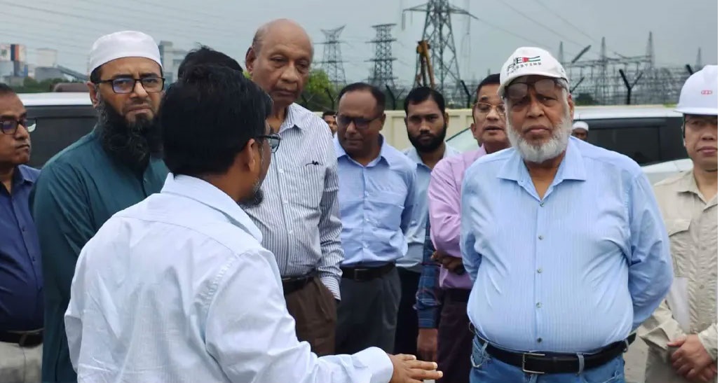 বাখরাবাদ পাইপলাইন প্রকল্প পরিদর্শনে গেলেন জ্বালানি উপদেষ্টা