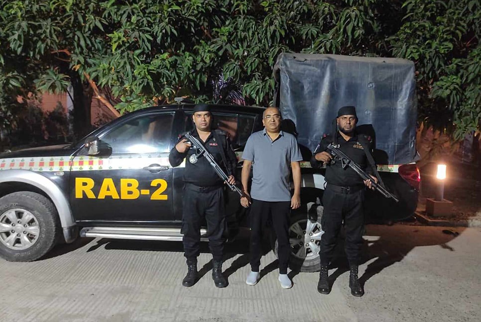 ভোলার সাবেক এমপি আলী আজম মুকুল গ্রেফতার