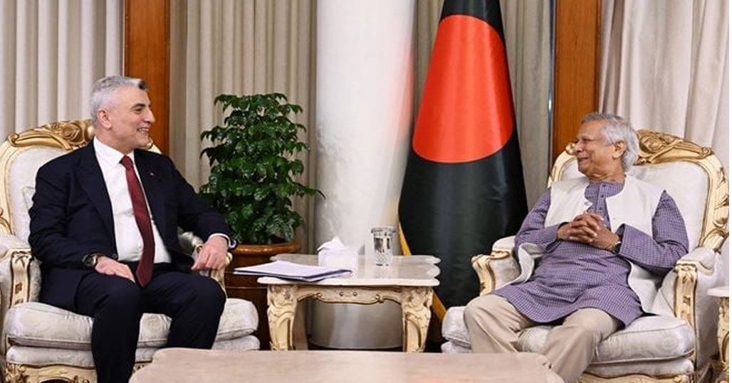 শিল্প কারখানা বাংলাদেশে স্থানান্তর করতে তুরস্কের প্রতি ড. ইউনূসের আহ্বান