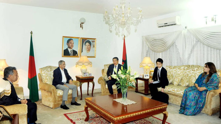 জাপানের রাষ্ট্রদূতের সঙ্গে বিএনপি নেতাদের বৈঠক