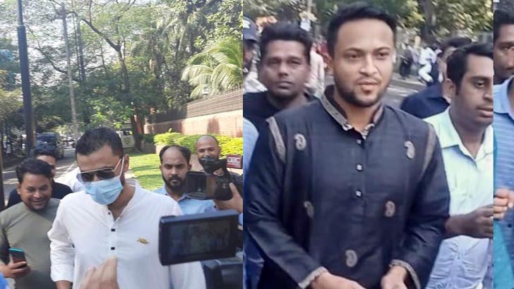 গণভবনে মাশরাফি-সাকিব