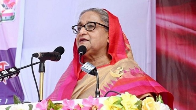 আওয়ামী লীগ ক্ষমতায় থাকলে মানুষের উন্নয়নে কাজ করে : প্রধানমন্ত্রী