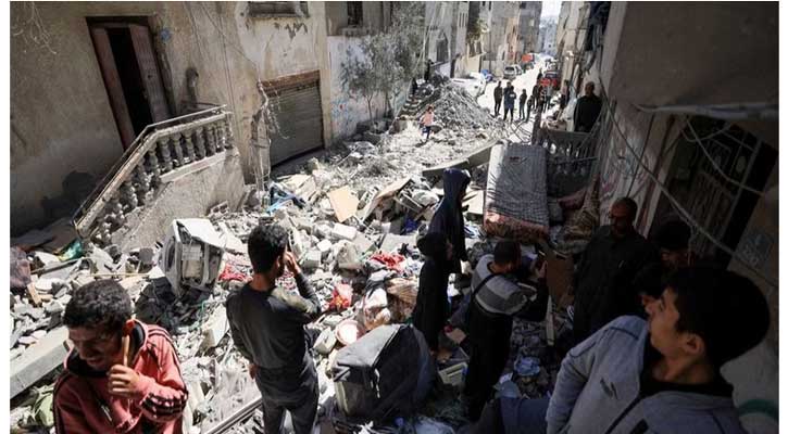 দুই দিনে গাজায় ইসরাইলি বর্বর হামলায় ৯৭০ ফিলিস্তিনি নিহত 