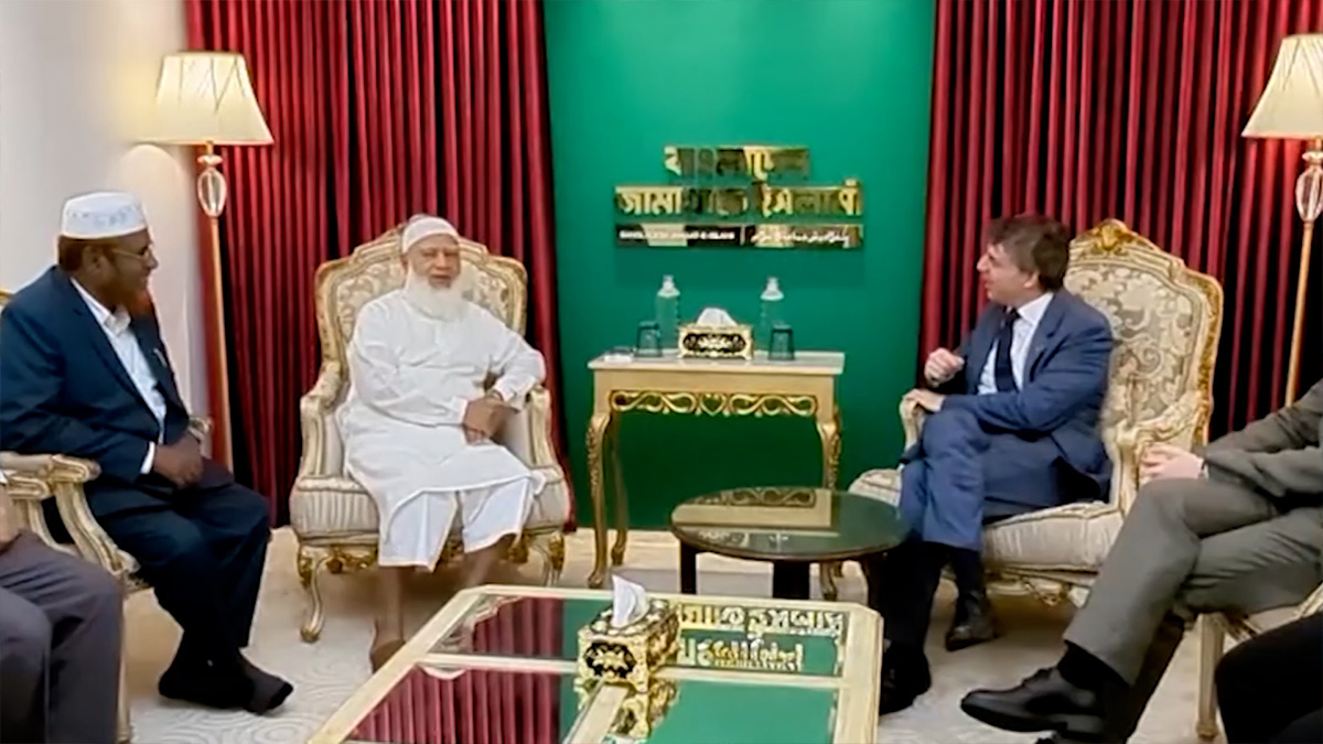 জামায়াত আমিরের সঙ্গে সুইডেন রাষ্ট্রদূতের সৌজন্য সাক্ষাৎ