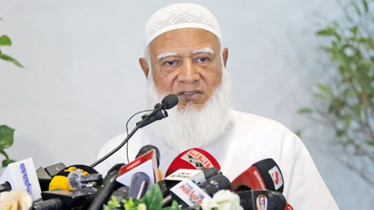 কিছু বিষয়ে দলগুলোর মতবিরোধ না রাখার আহ্বান জামায়াত আমিরের