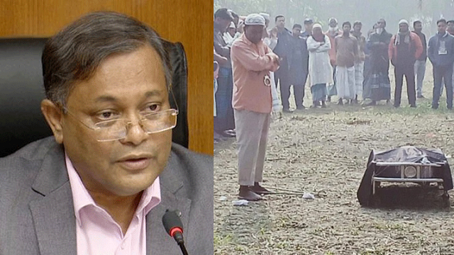 ডান্ডাবেড়ি পরে মায়ের জানাজায় বিএনপি নেতা, যা বললেন তথ্যমন্ত্রী