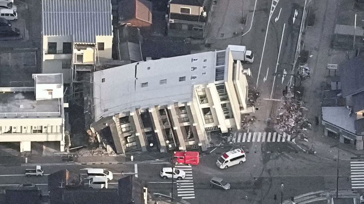 জাপানের ভূমিকম্পে ২৪ মরদেহ উদ্ধার, আরও বাড়তে পারে মৃতের সংখ্যা