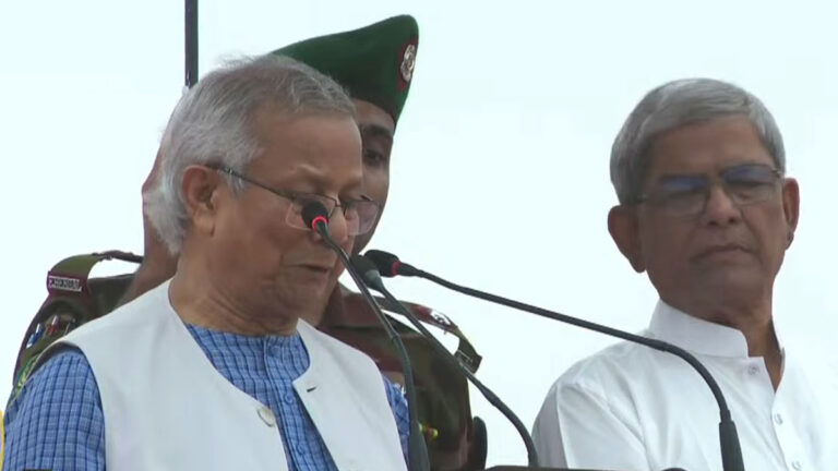 ‘জুলাই ঘোষণাপত্র’ পাঠ করলেন প্রধান উপদেষ্টা, এতে যা বলা হয়েছে