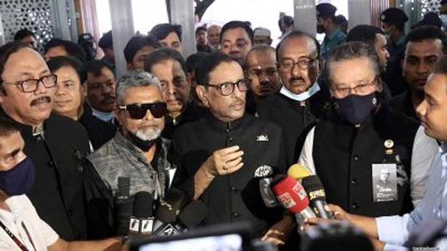 বিএনপির সাথে খেলা হবে; আবারও ধরা খাবে: ওবায়দুল কাদের