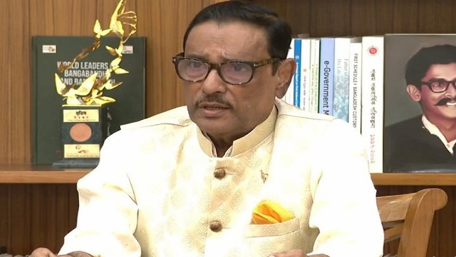 বাংলাদেশ উন্নয়নের জোয়ারে ভাসছে : কাদের