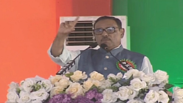 কাল থেকেই সারাদেশে নেতাকর্মীদের সতর্ক পাহারা দেয়ার নির্দেশ ওবায়দুল কাদেরের