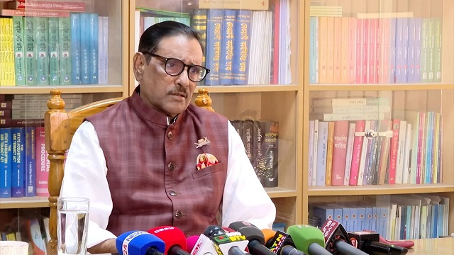 পাকিস্তান ছাড়া বিশ্বের কোথাও তত্ত্বাবধায়ক সরকার ব্যবস্থা নেই : ওবায়দুল কাদের