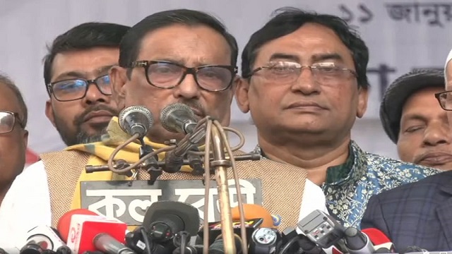 অবস্থান কর্মসূচিতে ৫৪ দল ঘোড়ার ডিম পাড়বে : কাদের