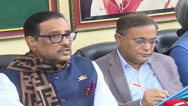 বিএনপি ষড়যন্ত্রের মাধ্যমে ক্ষমতায় যাওয়ার অশুভ খেলায় মেতেছে : কাদের