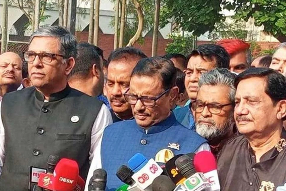 জাতীয় নির্বাচনে যারা বাধা দেবে তাদের প্রতিহত করবো : ওবায়দুল কাদের