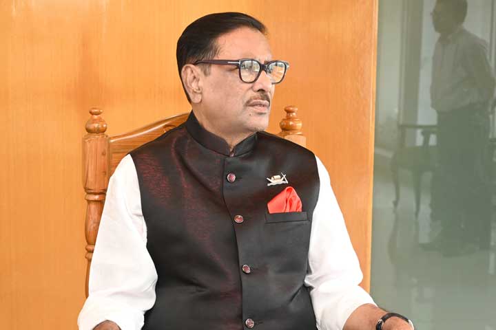 বিএনপি ফের আগুন সন্ত্রাসের প্রস্তুতি নিচ্ছে : কাদের