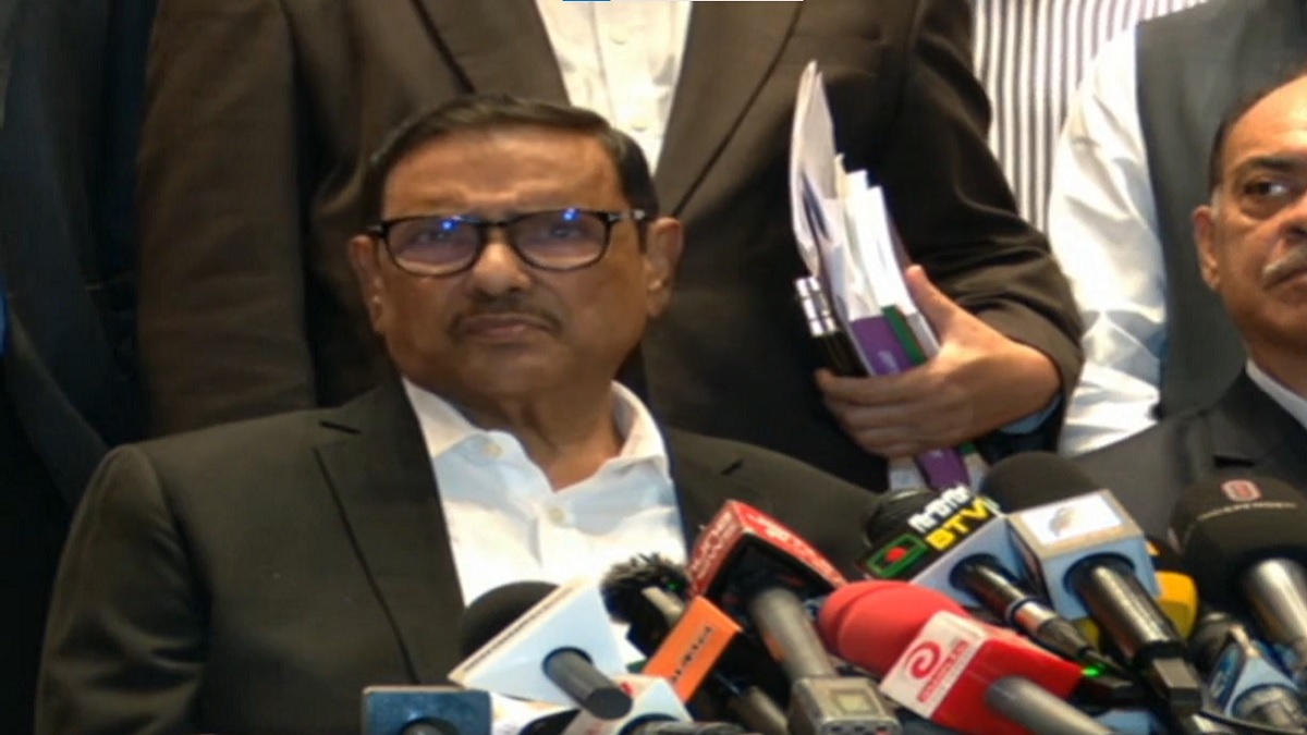 মার্কিন পর্যবেক্ষক দলকে বিএনপির অভিযোগের জবাব জানানো হয়েছে: কাদের