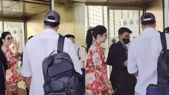 মুম্বাই বিমানবন্দরে আটকা ক্যাটরিনা