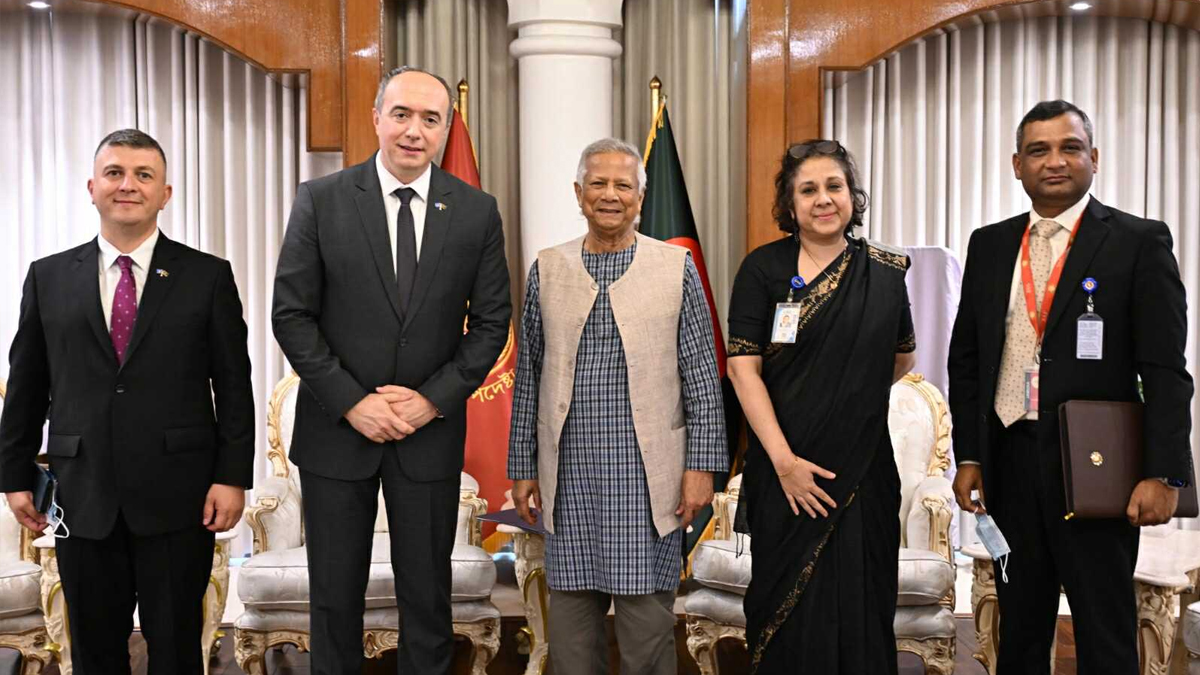 প্রধান উপদেষ্টার সঙ্গে কসোভোর রাষ্ট্রদূতের সাক্ষাত