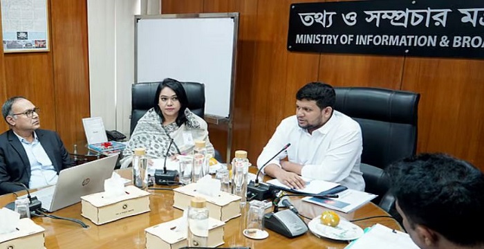 তথ্য মন্ত্রণালয়ের চলমান কার্যক্রম দ্রুত শেষ করতে হবে: মাহফুজ আলম