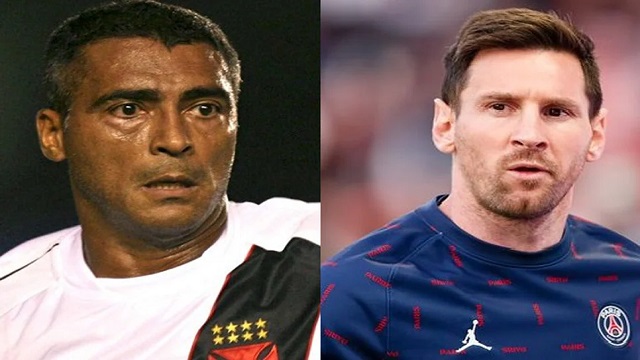 কিংবদন্তি রোমারিওর পাশে নাম লেখালেন মেসি