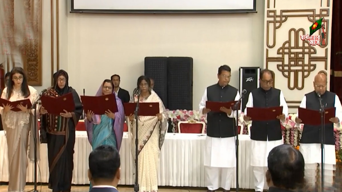 শপথ নিলেন ৭ প্রতিমন্ত্রী