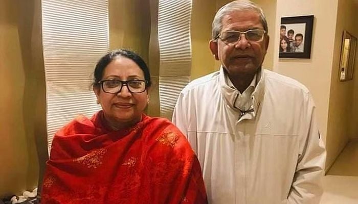 স্ত্রীকে নিয়ে সিঙ্গাপুর যাচ্ছেন মির্জা ফখরুল
