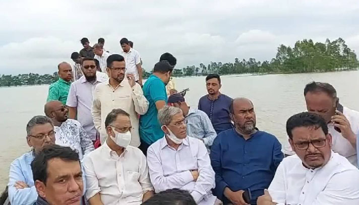 বন্যা পরিস্থিতি দেখতে সিলেট যাচ্ছেন ফখরুল ও টুকু