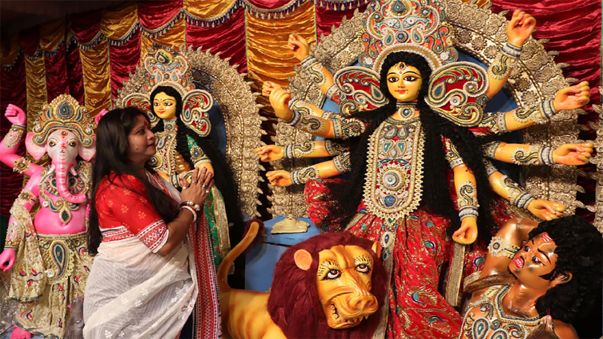 ষষ্ঠীতে দেবীবরণ, আজ মহাসপ্তমী