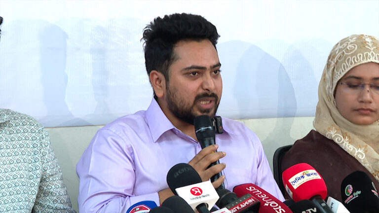 জুলাই সনদ অনুষ্ঠানে অংশগ্রহণকারীরা জনগণ থেকে ছিটকে গেছে: নাহিদ