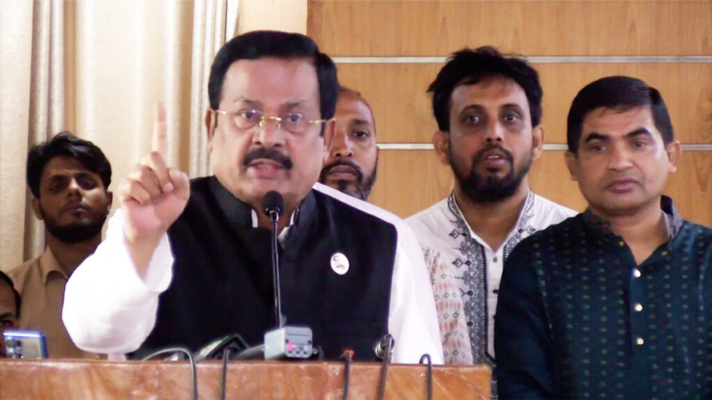 ধ্বংসের ট্রেনে উঠে যাওয়া বিএনপিকে নিয়ে মাথাব্যথা নেই: নানক