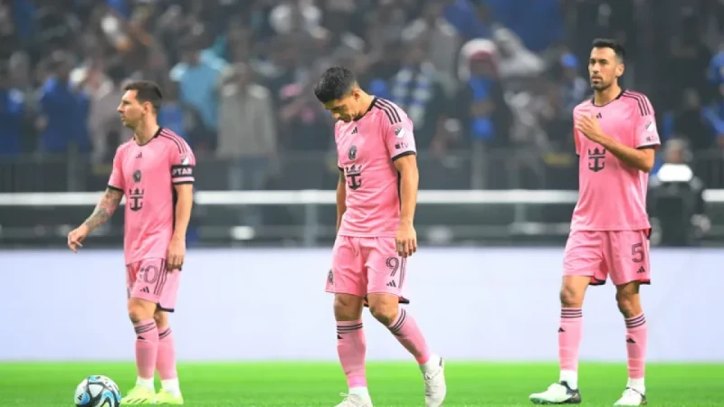 আল হিলালের কাছে হারল মেসির মায়ামি