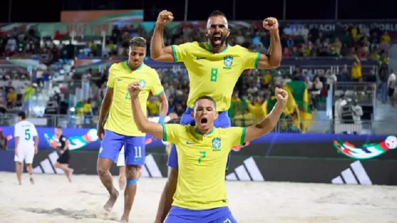 প্রতিপক্ষকে গোলবন্যায় ভাসিয়ে জয় ব্রাজিলের