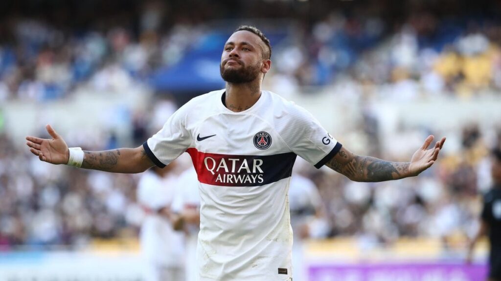 নেইমারের জোড়া গোলে পিএসজির জয়