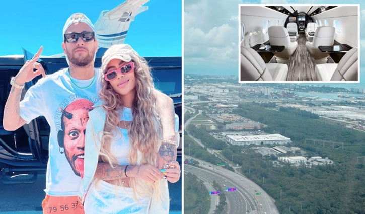 ব্যক্তিগত বিমানের জরুরি অবতরণ, ‘অক্ষত’ নেইমার