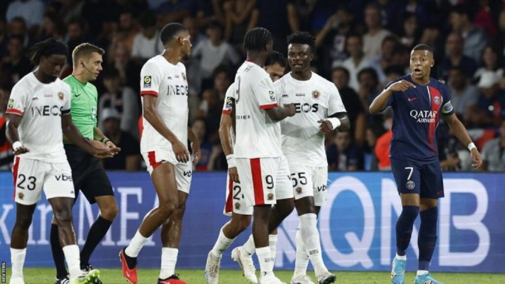 নিসের কাছে হারলো পিএসজি