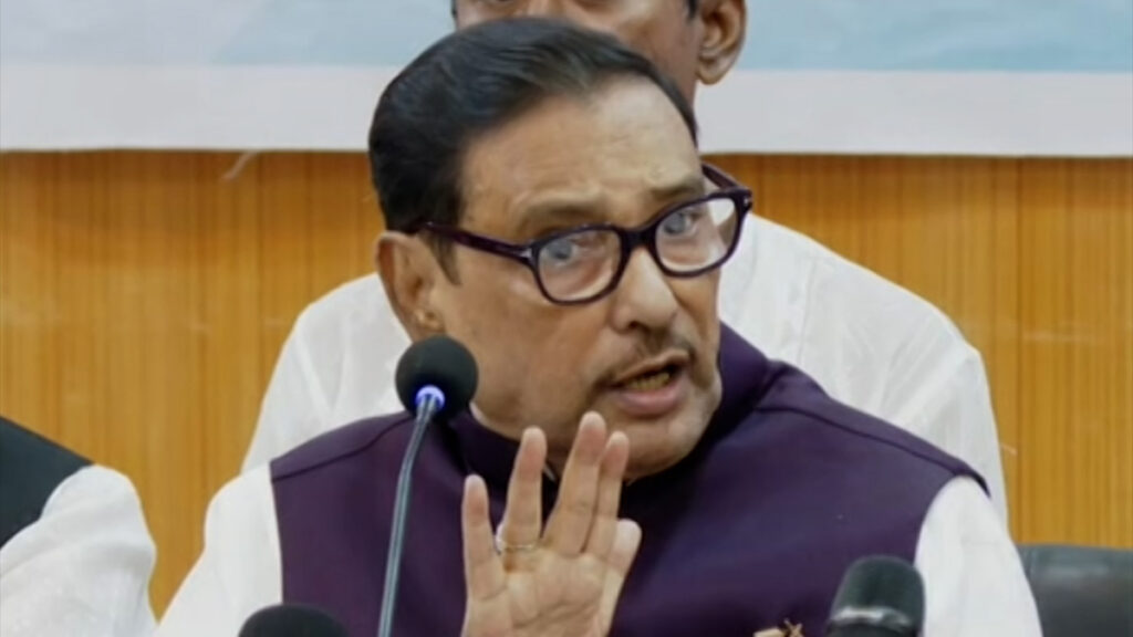 উপজেলা নির্বাচনে এমপি-মন্ত্রীদের হস্তক্ষেপ সহ্য করা হবে না: ওবায়দুল কাদের