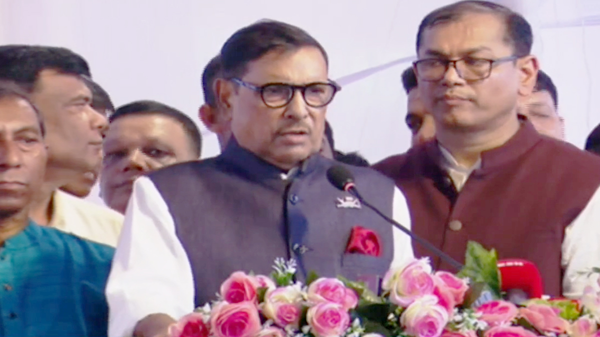 ভারত পাশে ছিল বলেই নির্বাচন নিয়ে অশুভ খেলা হয়নি: ওবায়দুল কাদের