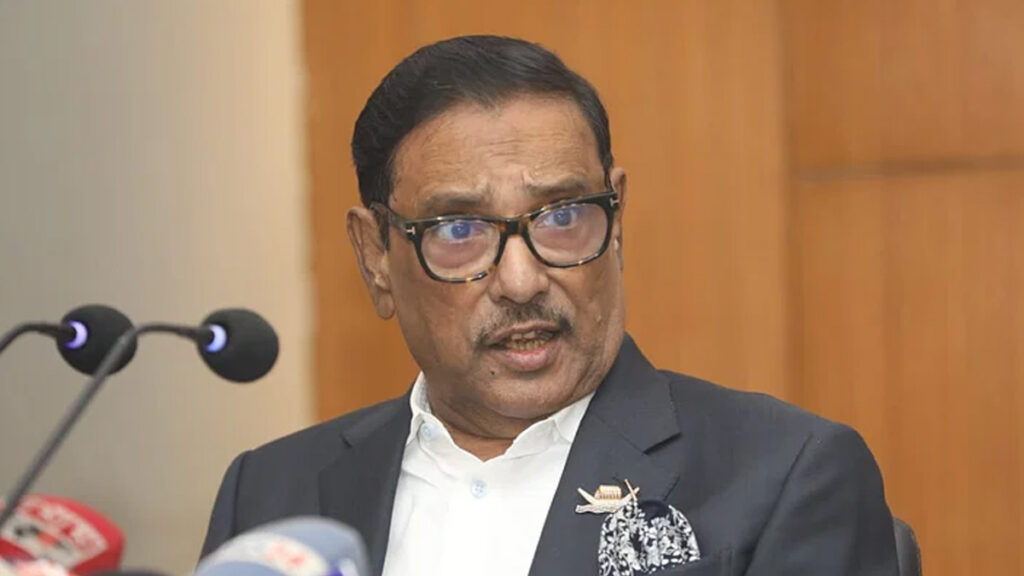 সাম্প্রদায়িক অপশক্তিকে সমূলে উৎপাটন করাই আজকের শপথ: ওবায়দুল কাদের