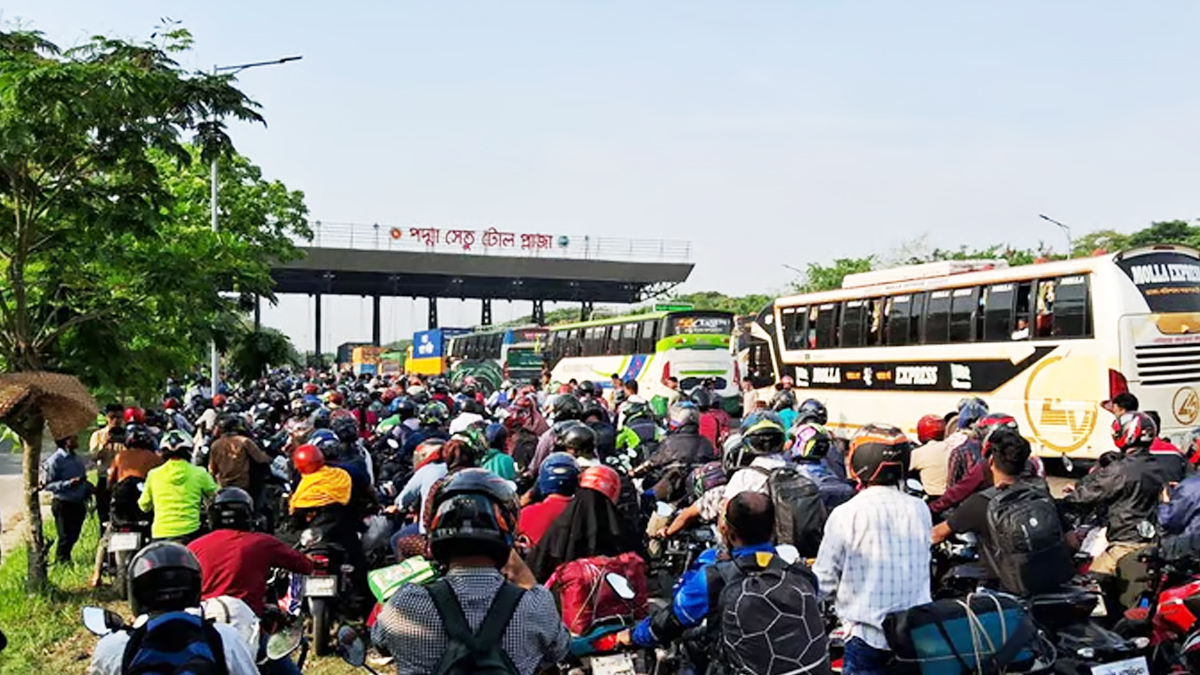 পদ্মা সেতুতে টোল আদায়ে নতুন রেকর্ড