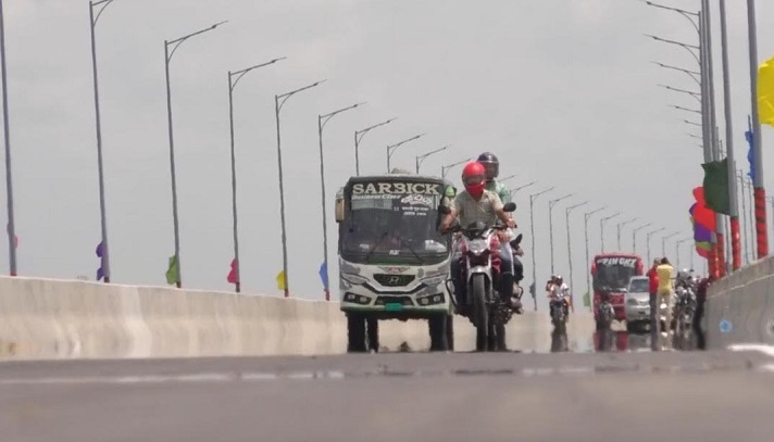 পদ্মা সেতুতে টোল আদায়ের রেকর্ড