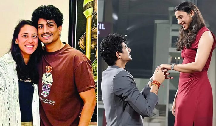 থমকে গেছে ক্রিকেটার-গায়কের বিয়ে: বাবার পর স্মৃতির হবু বর হাসপাতালে