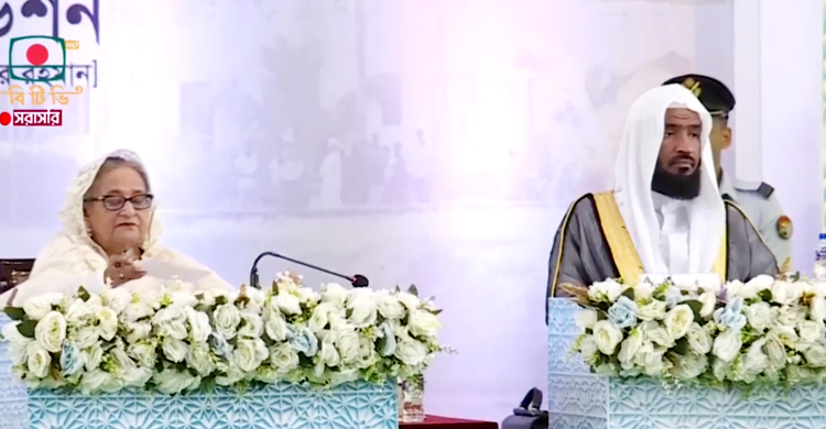 বাংলাদেশের উন্নয়ন অব্যাহত থাকার জন্য দোয়া চাইলেন প্রধানমন্ত্রী
