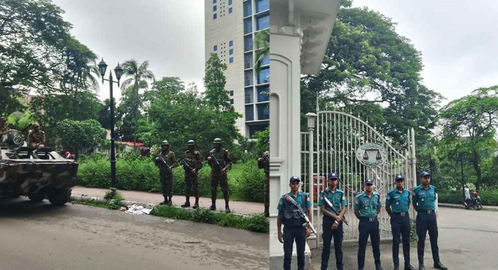 ইশরাকের মেয়র পদের বিষয়ে আদেশ আজ, আদালত প্রাঙ্গণে নিরাপত্তা জোরদার