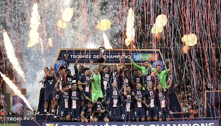 মেসি-নেইমার-রামোসদের গোলে পিএসজির শিরোপা জয়