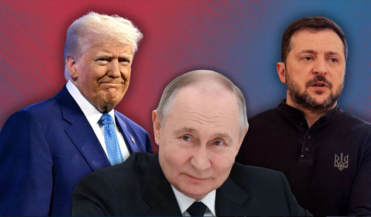 ইউক্রেনে তিন দিনের যুদ্ধবিরতি ঘোষণা পুতিনের